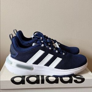 Adidas Racer TR23 Navy White IG7325 Men’s Size 8.5